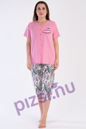 Vienetta Női extra vékony halásznadrágos pizsama 2XL