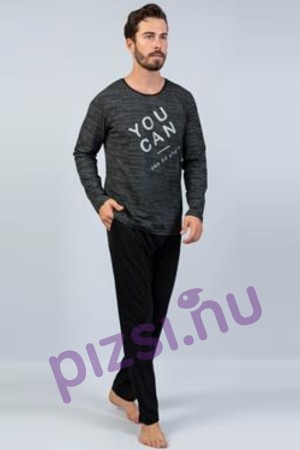 Gazzaz Férfi Extra hosszúnadrágos pizsama 1XL