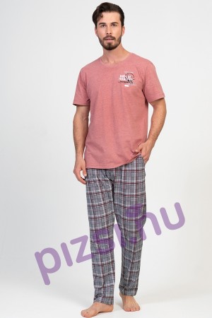 Gazzaz Férfi Extra méretű  hosszúnadrágos pizsama 1XL