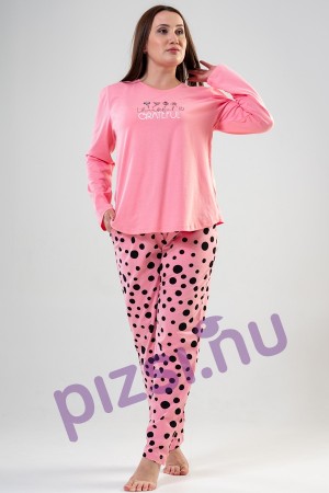 Vienetta Női extra méretű hosszúnadrágos pizsama 2XL