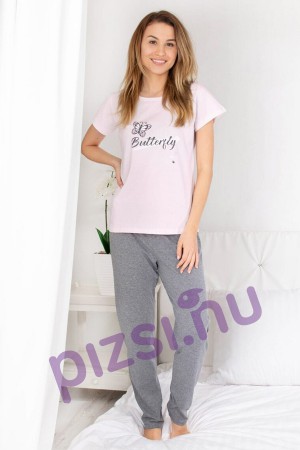 Muzzy Női extra hosszúnadrágos pizsama 2XL
