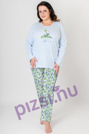 Muzzy Női extra hosszúnadrágos pizsama 1XL