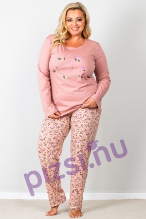 Muzzy Női extra hosszúnadrágos pizsama 3XL