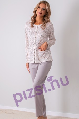 Muzzy Női extra hosszúnadrágos pizsama 2XL
