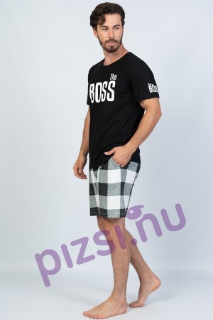 Gazzaz Férfi Extra rövidnadrágos pizsama 1XL