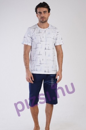 Gazzaz Férfi Extra méretű  rövidnadrágos pizsama 1XL