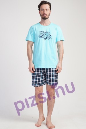 Vienetta Férfi Extra méretű  rövidnadrágos pizsama 1XL