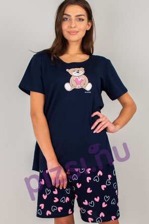 Muzzy Női Extra rövidujjú rövidnadrágos pizsama 3XL