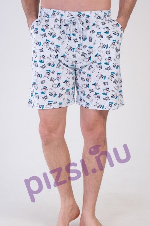 Férfi pizsama rövidnadrág
