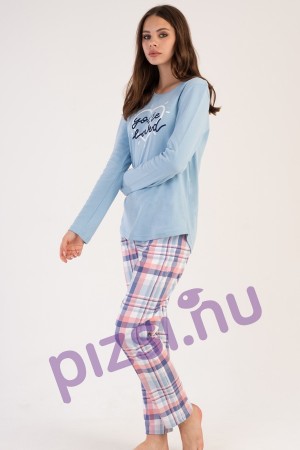 Hosszúnadrágos Interlock női pizsama