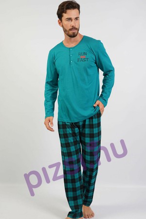 Gazzaz Férfi hosszúnadrágos pizsama S
