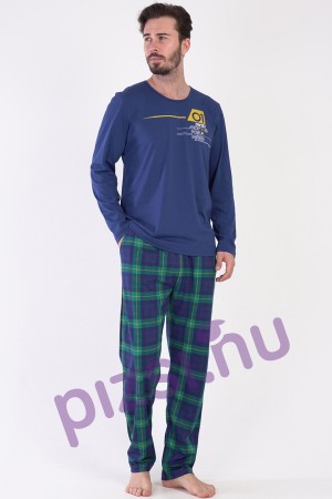 Vienetta Férfi hosszúnadrágos pizsama M