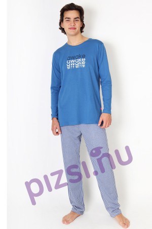 Muzzy Férfi hosszúnadrágos pizsama M