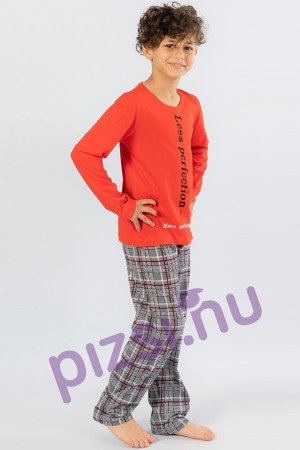 Vienetta Gyerek fiú hosszúnadrágos pizsama 9-10