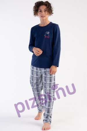 Vienetta Gyerek fiú hosszúnadrágos pizsama 15-16