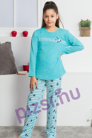 Vienetta Gyerek lány hosszúnadrágos pizsama 7-8