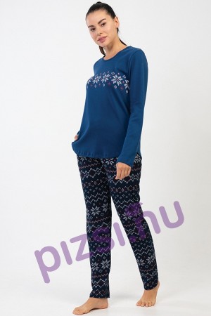 Interlock hosszunadrágos női pizsama