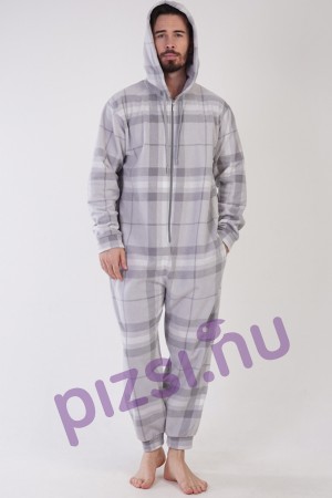 Kezeslábas polár férfi pizsama M