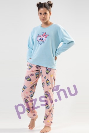 Polár hosszúnadrágos lány pizsama