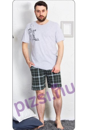 Rövidnadrágos férfi pizsama
